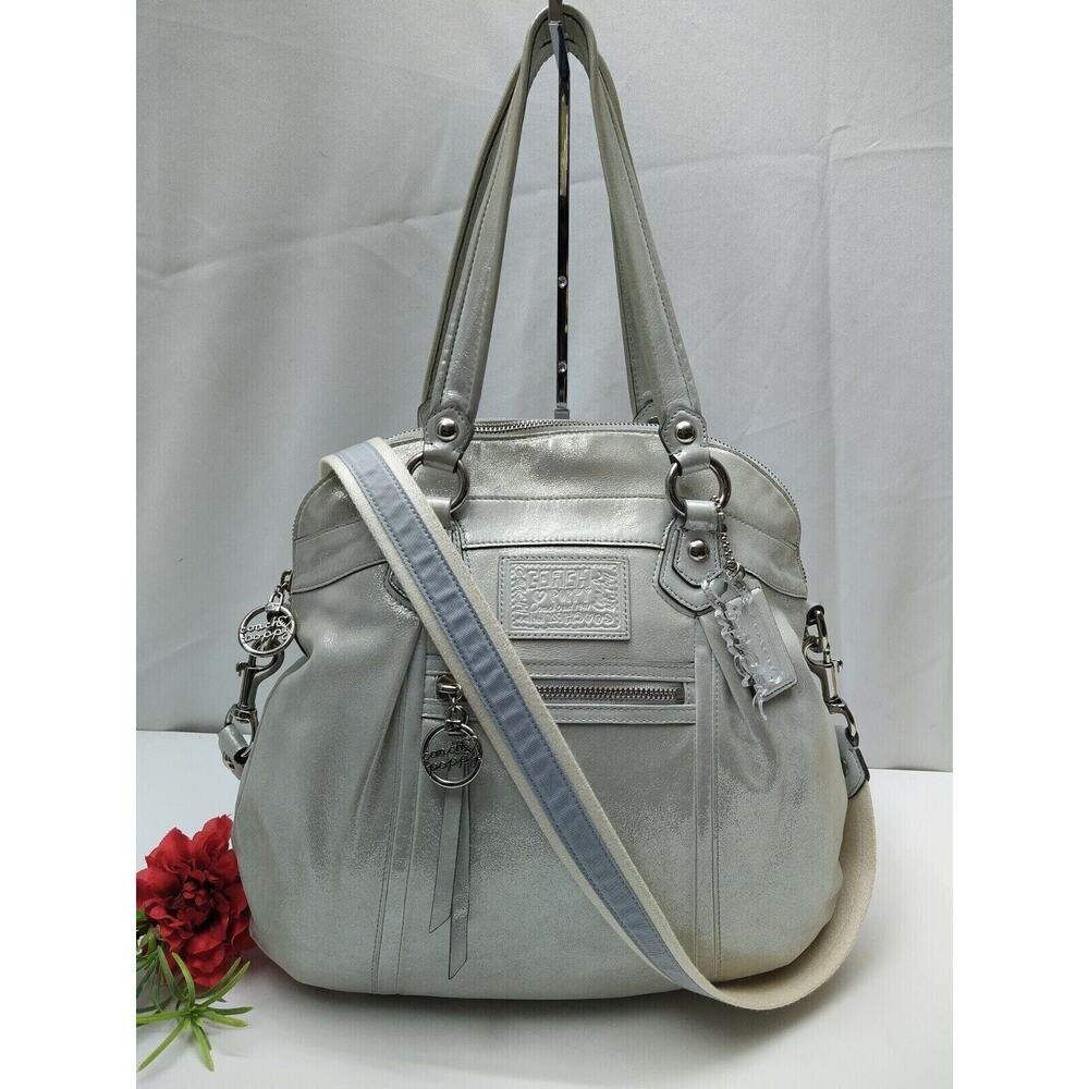 Coach Silver Crossbody Bag